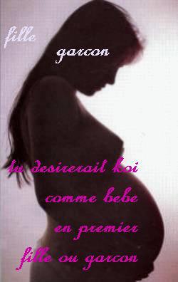 alors fille ou mec?